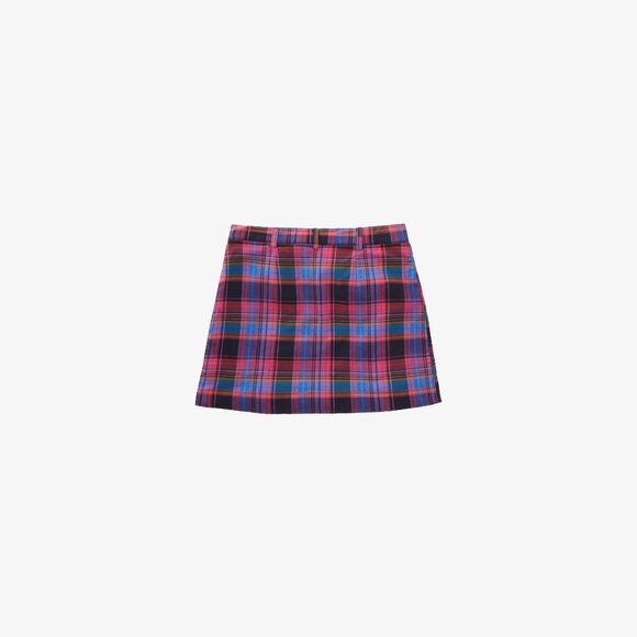 Urban Outfitters Pink & Blue Plaid Mini Skirt 💖🎸 - Picture 2 of 4